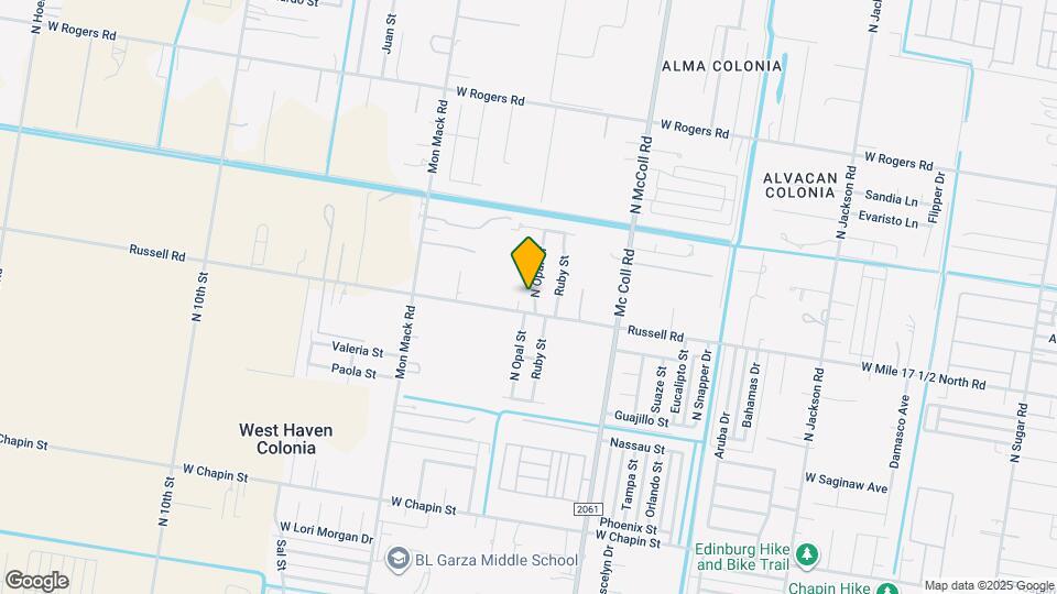 2213 N Opal St Map and Location Details