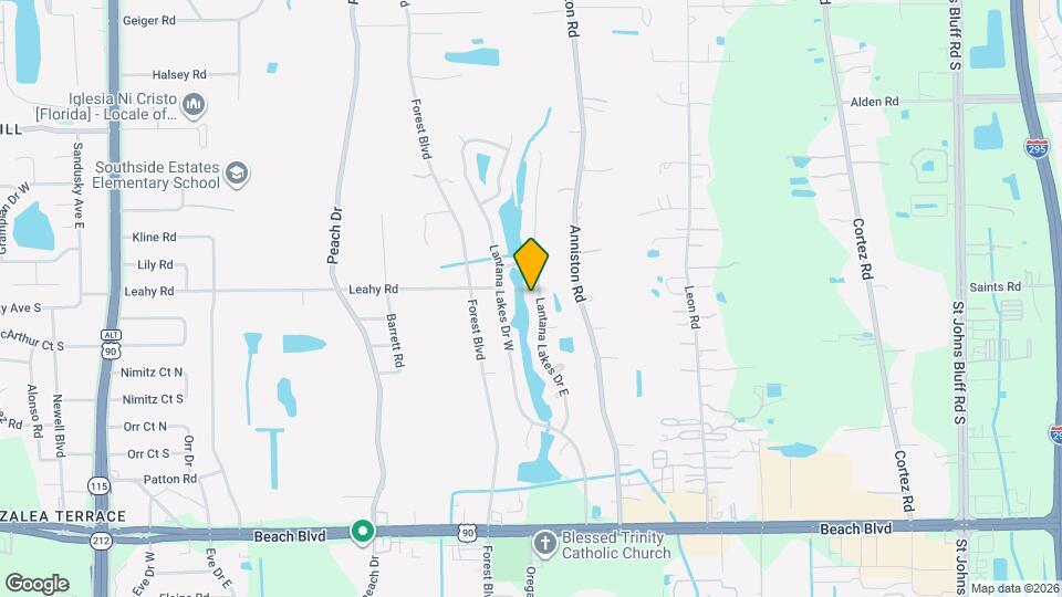 2852 Lantana Lakes Dr E Map and Location Details