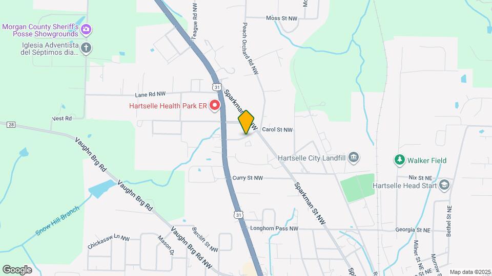 706 Midway St NW Map and Location Details