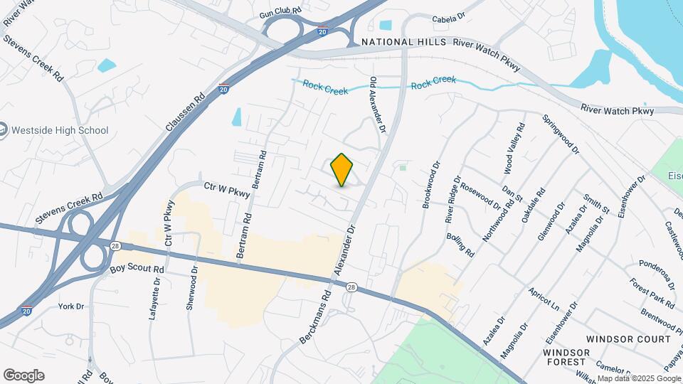 3021 Brookhaven Way Map and Location Details