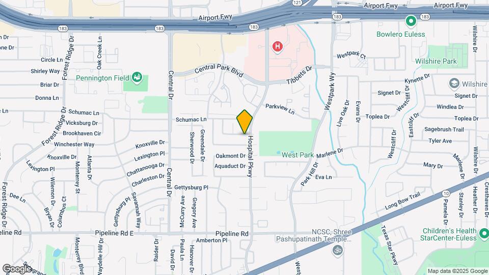 2432 Shady Turf Dr Map and Location Details