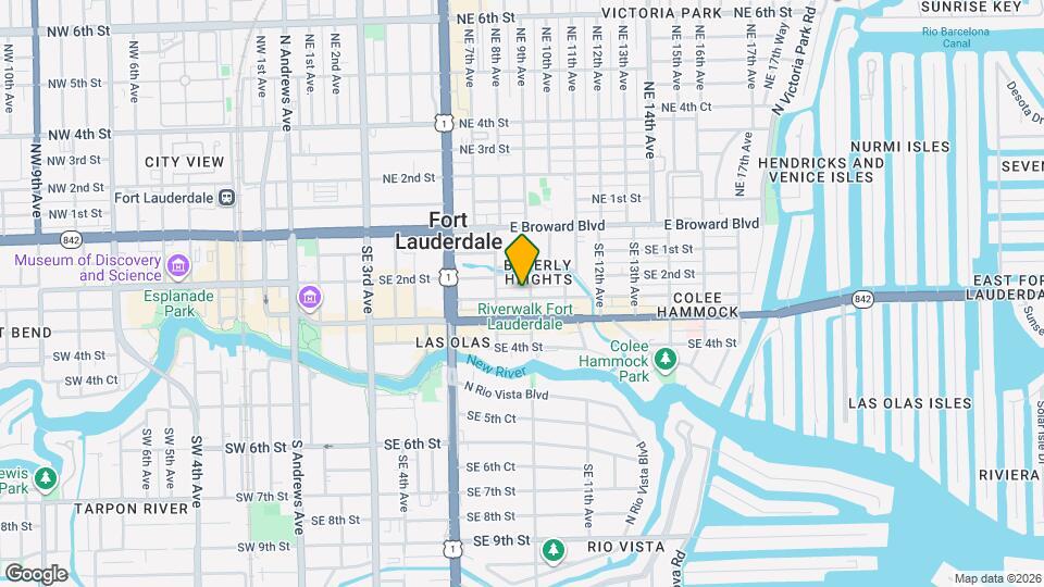 827 SE 2nd Ct Map and Location Details