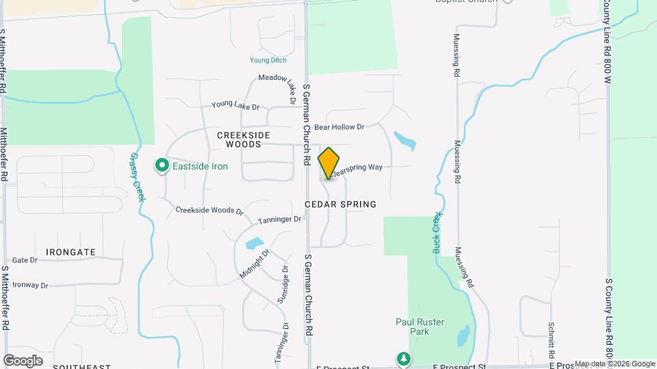 411 Garden Grace Dr Map and Location Details