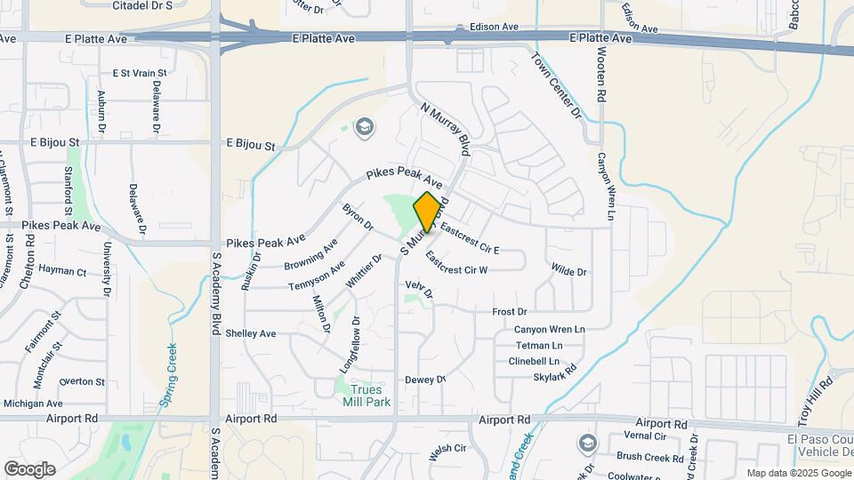 4315 Eastcrest Cir W Mapa y Detalles de la Ubicación