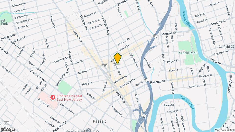 66 Hoover Ave Mapa y Detalles de la Ubicación