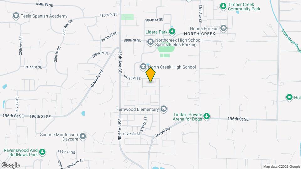 3803 192nd Pl SE Map and Location Details