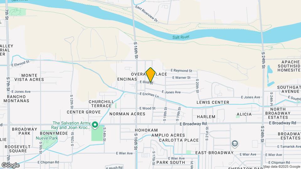 1645 E Illini St Map and Location Details