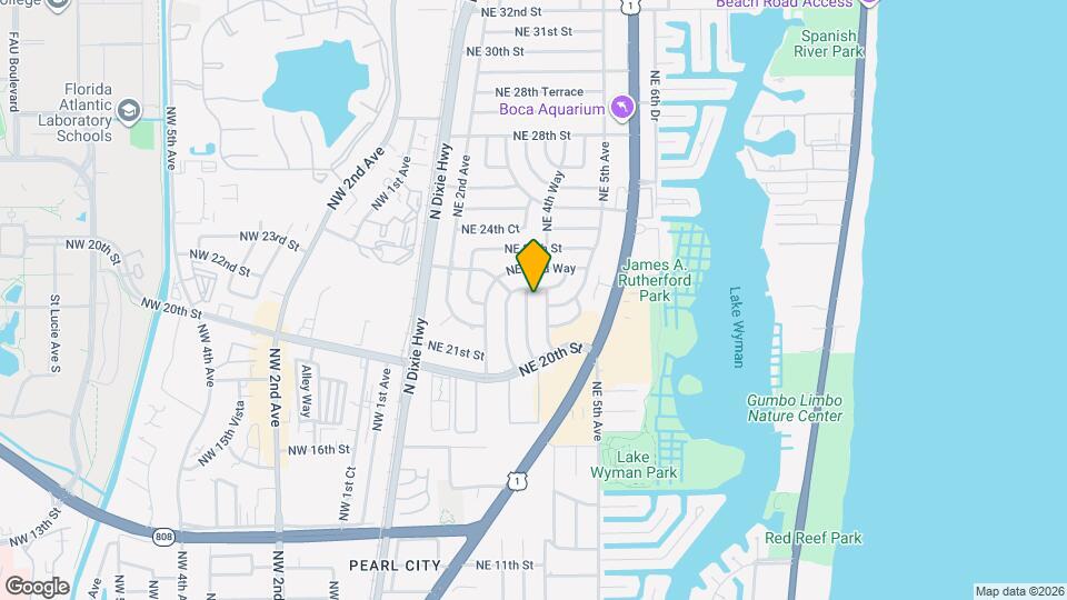 2250 NE 4th Ct Mapa y Detalles de la Ubicación