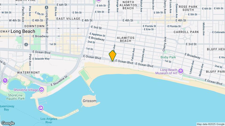 1200 E Ocean Blvd, Unit 13 Map and Location Details