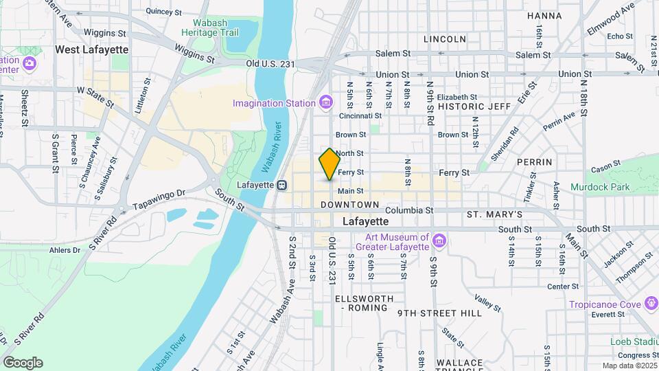 Schultz Lofts Map and Location Details