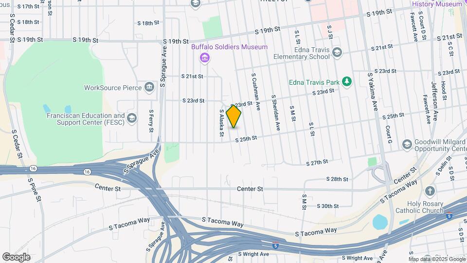 2341 S Grant Ave Map and Location Details