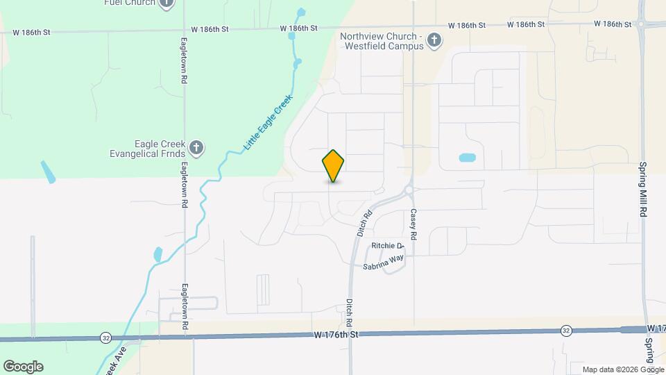 1418 Moose Ridge Ln Mapa y Detalles de la Ubicación