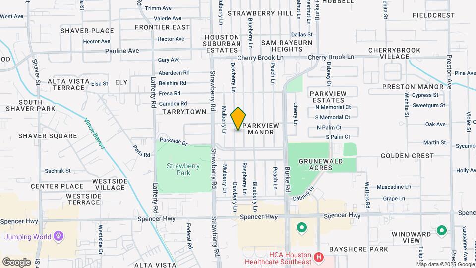 2709 Dewberry Ln Map and Location Details