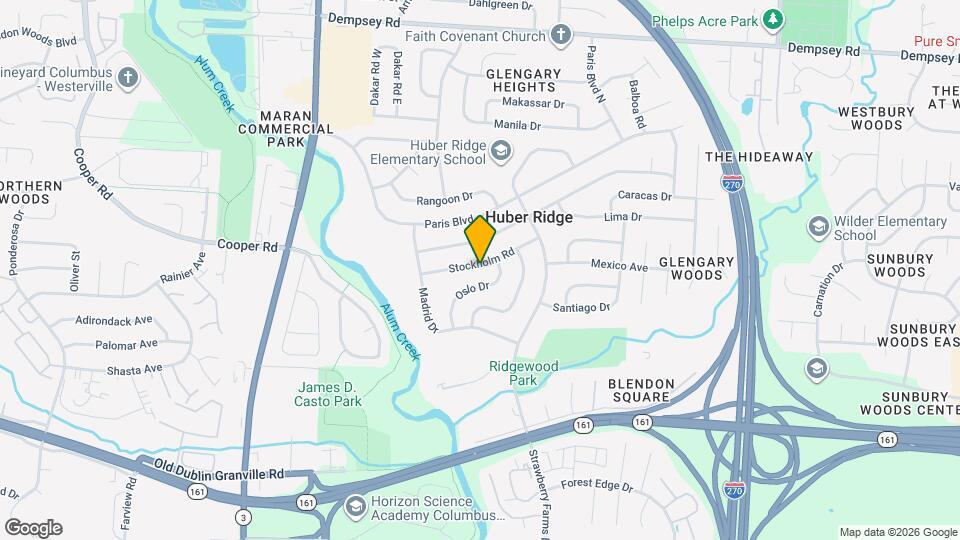 3581 Stockholm Rd Map and Location Details