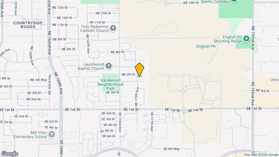 409 NE 175th Ave Map and Location Details