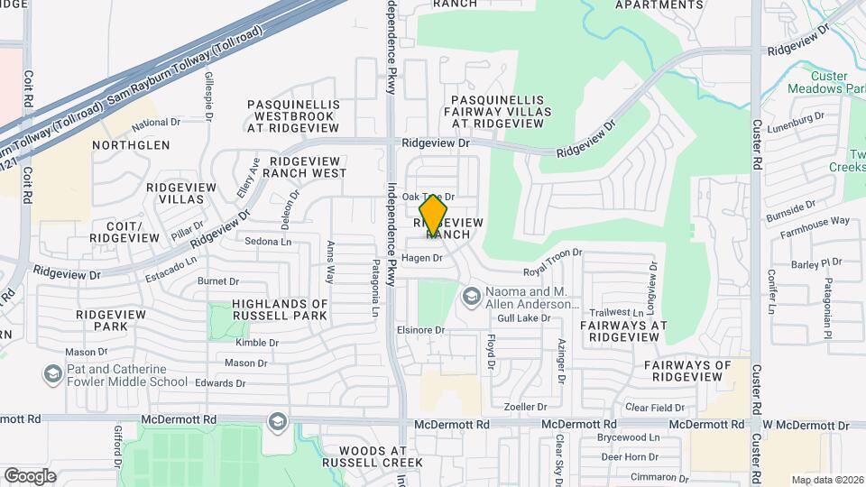 2904 Woods Dr Map and Location Details