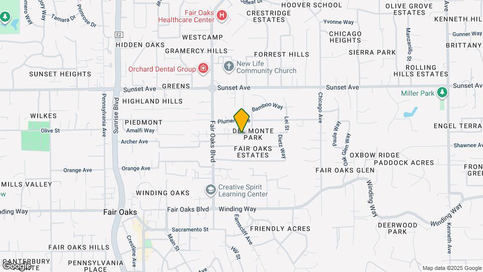 8140 Monte Park Ave Mapa y Detalles de la Ubicación