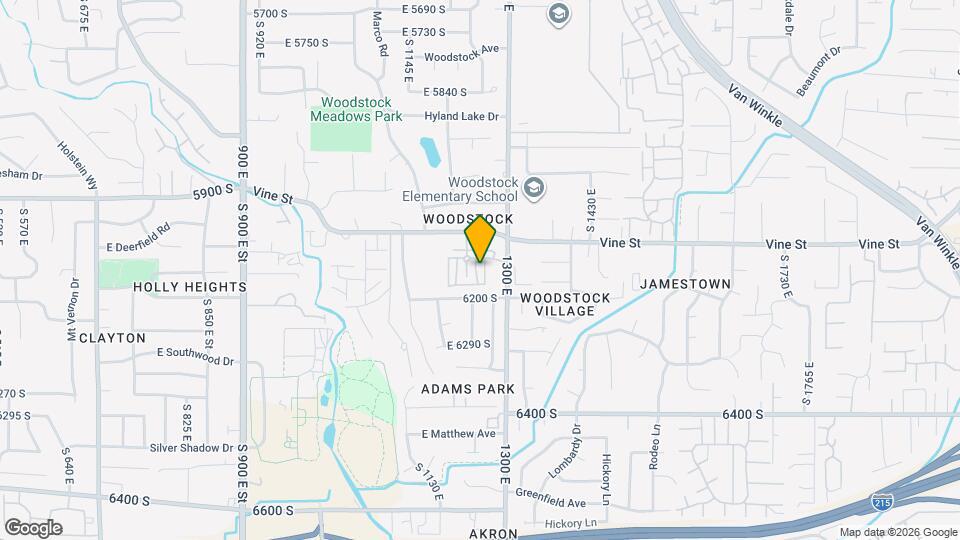 6167 Vine Hill Ln Map and Location Details