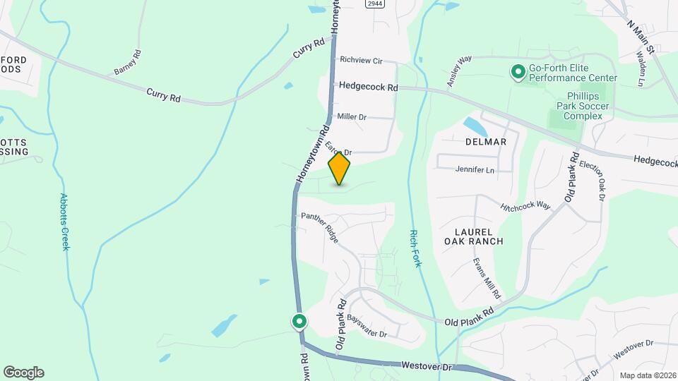 882 Falls Grove Trl Map and Location Details