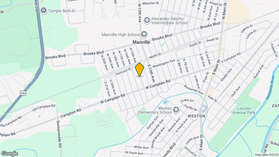 124 S 15th Ave, Unit 2 Bed, 1 Bath Map and Location Details