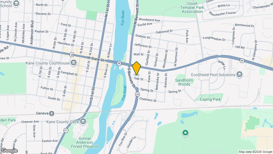 38 Crissey Ave Mapa y Detalles de la Ubicación