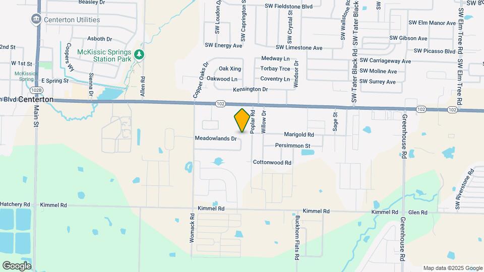 861 Meadowlands Dr Map and Location Details