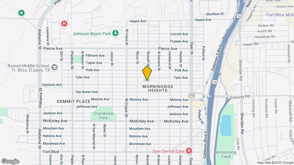 3531 Harrison Ave Mapa y Detalles de la Ubicación