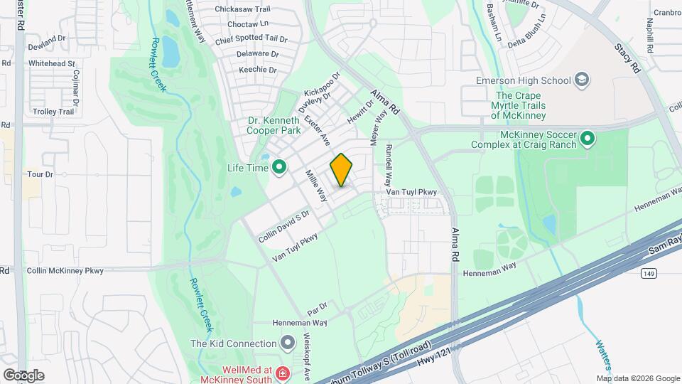 7317 Caladium Dr Map and Location Details