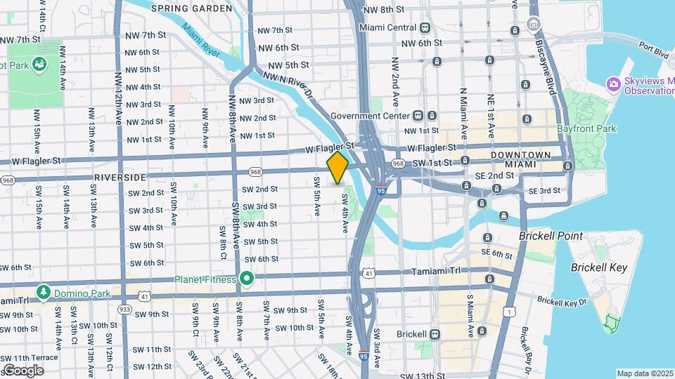 420 SW 2nd St Map and Location Details
