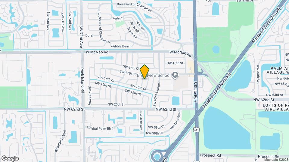 1730 SW 65th Ave Map and Location Details