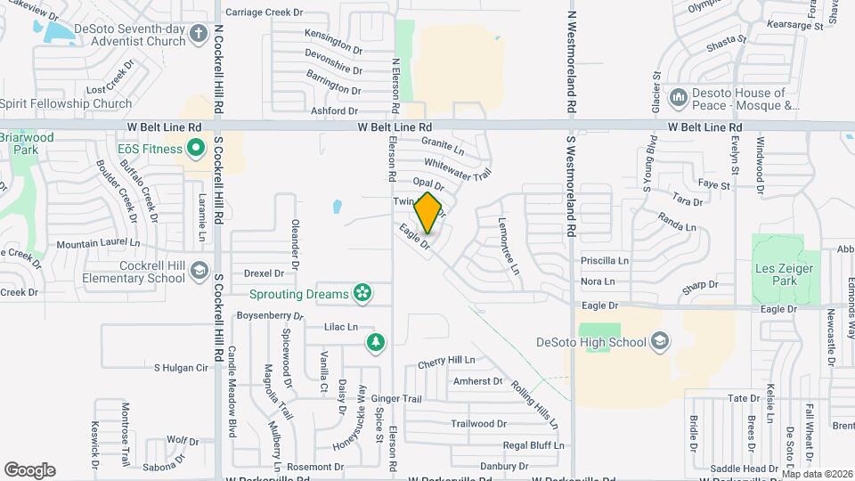 313 Diamond Dr Map and Location Details