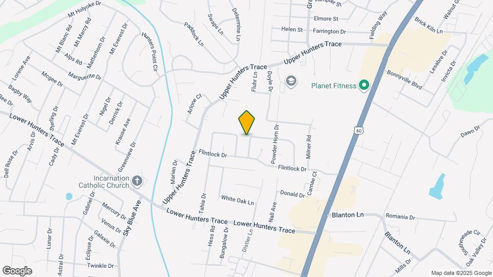 6357 Doe Run Rd Map and Location Details