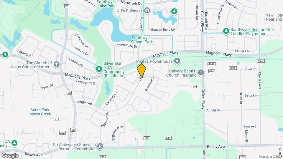 3111 Morgan Meadow Ln Map and Location Details