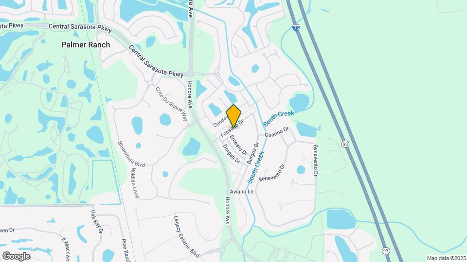 5677 Fossano Dr Map and Location Details