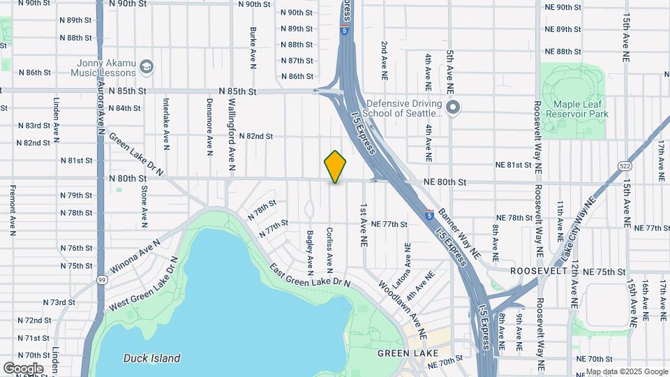 7748 Corliss Ave N Map and Location Details
