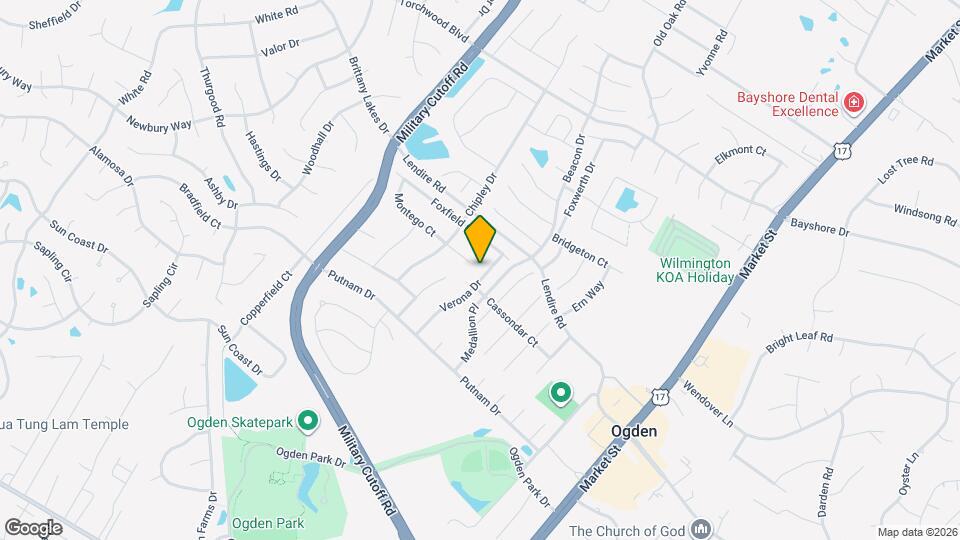 7313 Verona Dr Map and Location Details