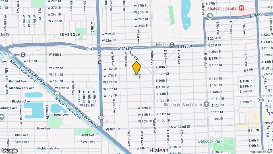 116 W 17th St Map and Location Details