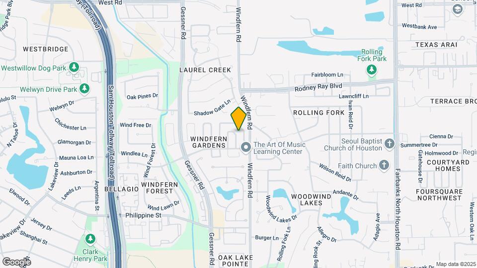 8322 Terrace Wind Ln Map and Location Details