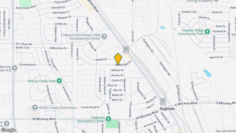 305 Cambridge Dr Map and Location Details