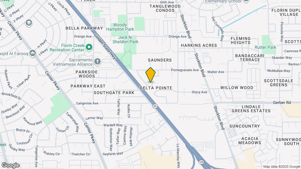 7603 Delta Pointe Way Map and Location Details