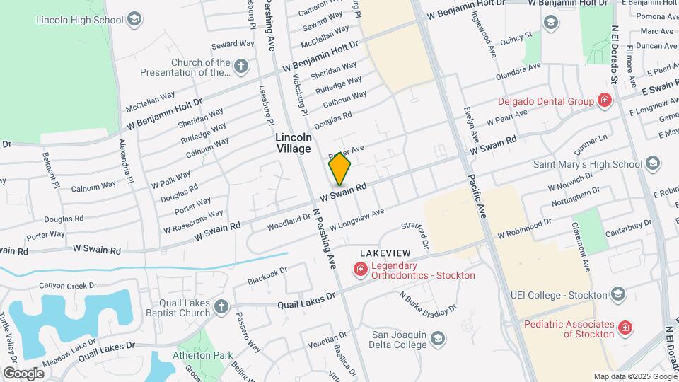 1237 W Swain Rd Map and Location Details