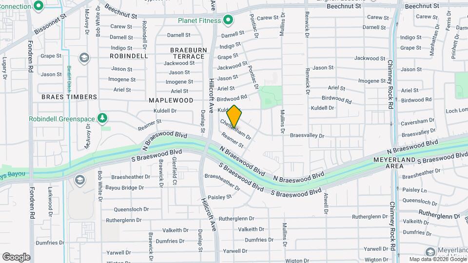 5731 Cheltenham Dr Map and Location Details