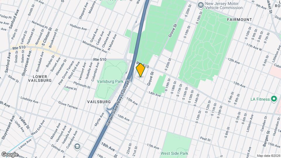 42 Gladstone Ave Map and Location Details