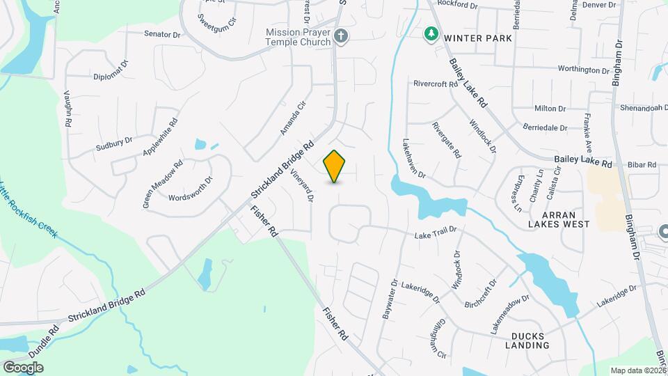 2000 Lakebarry Dr Map and Location Details