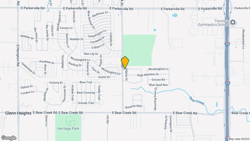 1401 Alpine Dr Mapa y Detalles de la Ubicación