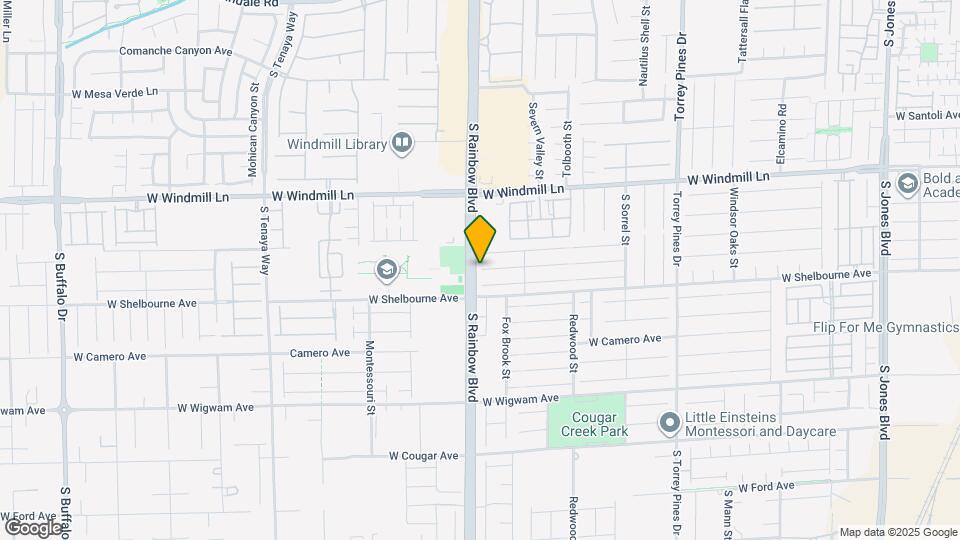 6908 Treble Clef Ave Map and Location Details