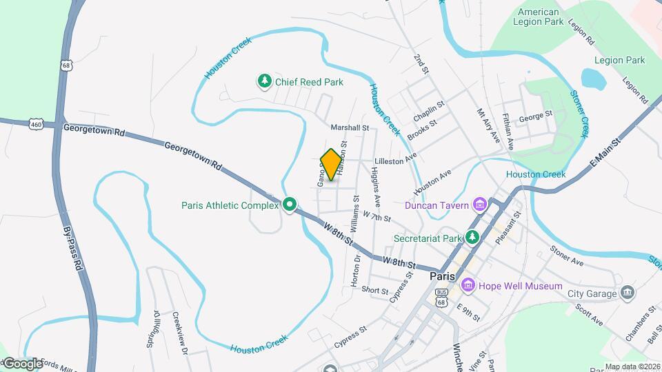 604 Thomas Ave Map and Location Details