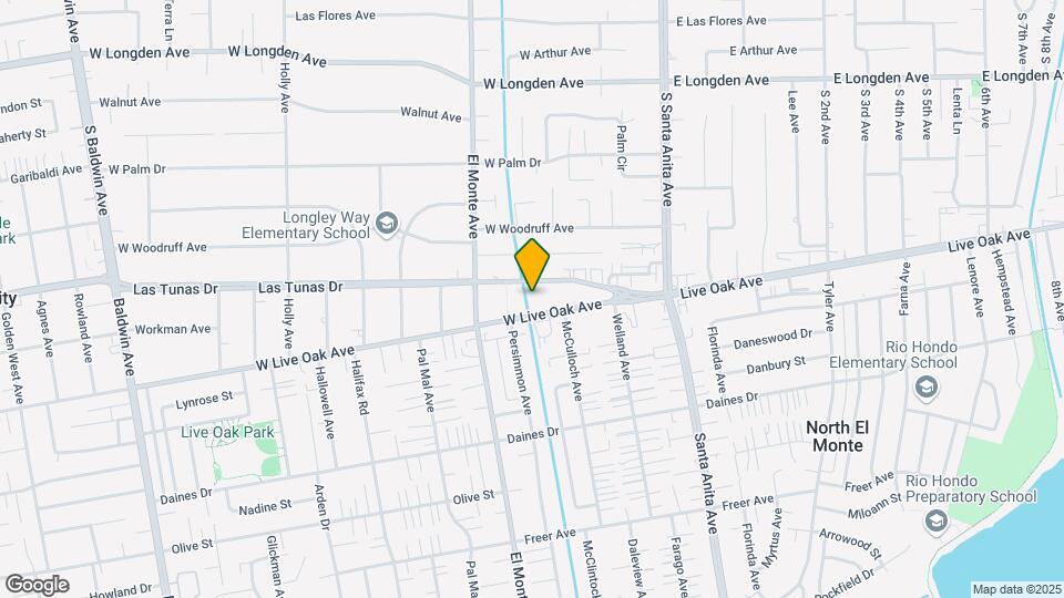 135-139 W Live Oak Ave Map and Location Details