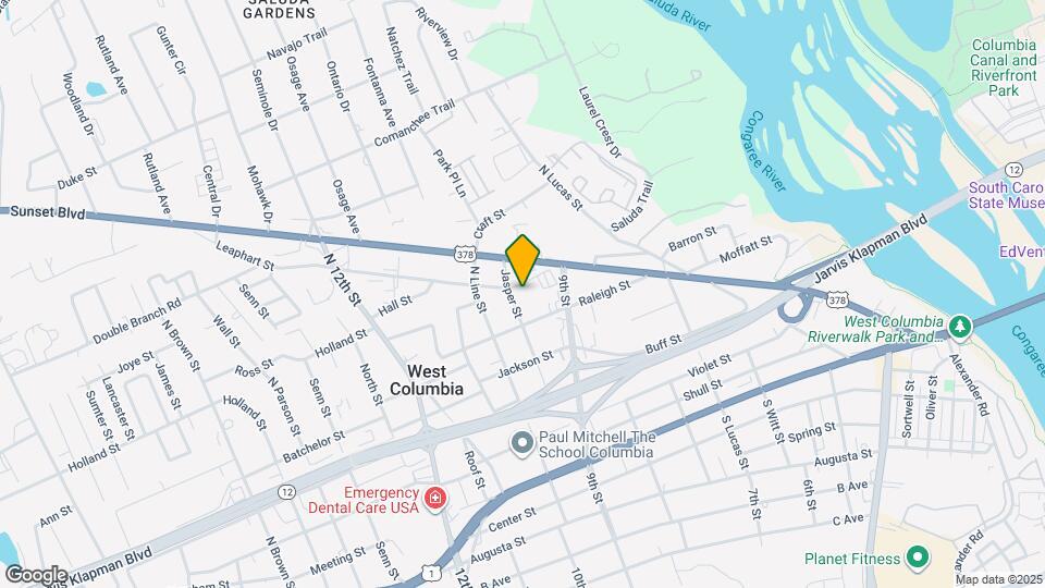 522 Jasper St Map and Location Details