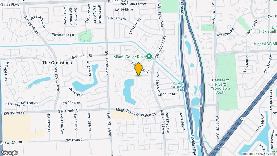 11551 SW 123rd Ave Mapa y Detalles de la Ubicación